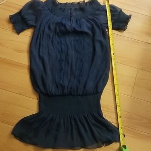 Hessi turquoise swim cover up